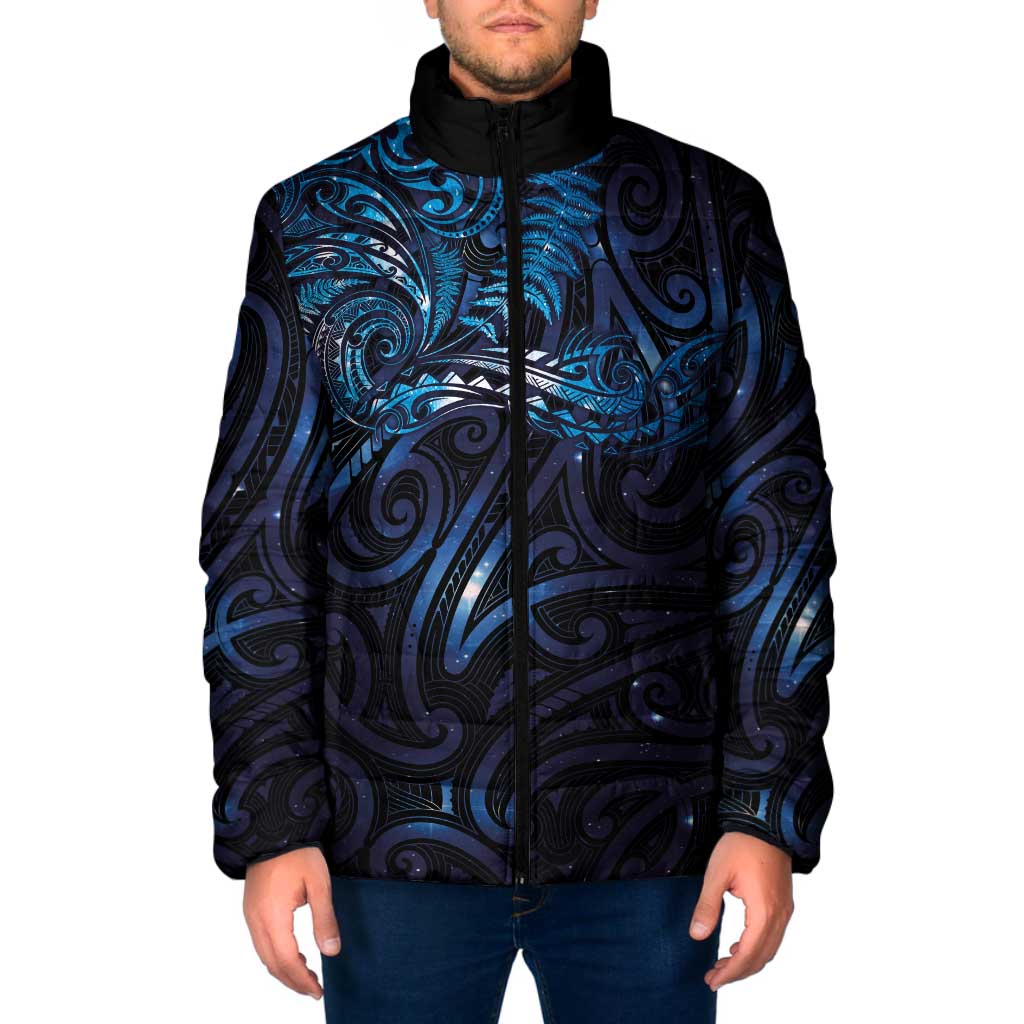 New Zealand New Year-Matariki Padded Jacket Aotearoa Maori Tattoo Galaxy Sky
