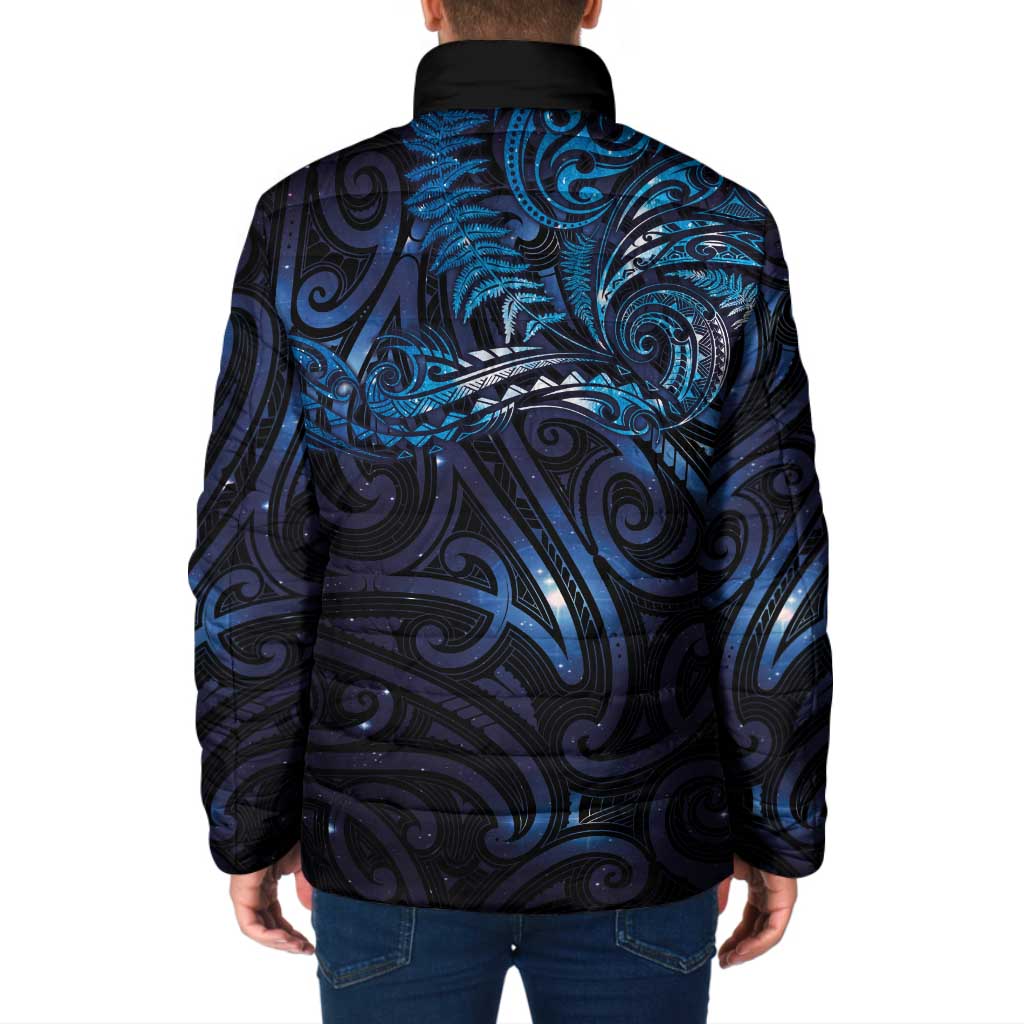 New Zealand New Year-Matariki Padded Jacket Aotearoa Maori Tattoo Galaxy Sky
