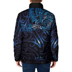 New Zealand New Year-Matariki Padded Jacket Aotearoa Maori Tattoo Galaxy Sky
