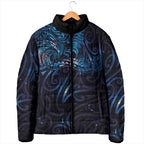 New Zealand New Year-Matariki Padded Jacket Aotearoa Maori Tattoo Galaxy Sky