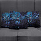 New Zealand New Year-Matariki Pillow Cover Aotearoa Maori Tattoo Galaxy Sky