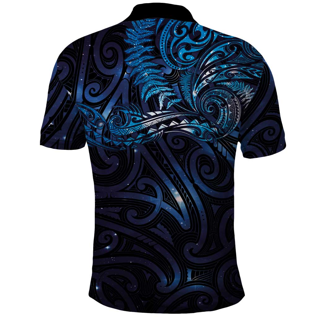 New Zealand New Year-Matariki Polo Shirt Aotearoa Maori Tattoo Galaxy Sky