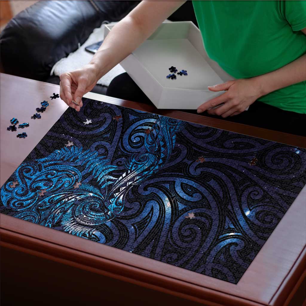 New Zealand New Year-Matariki Puzzle Aotearoa Maori Tattoo Galaxy Sky