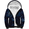 New Zealand New Year-Matariki Sherpa Hoodie Aotearoa Maori Tattoo Galaxy Sky