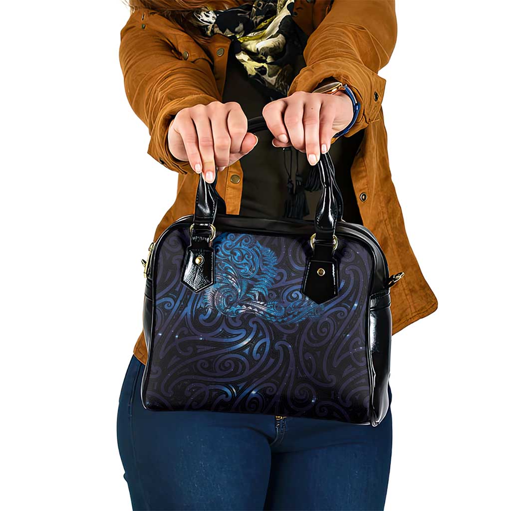 New Zealand New Year-Matariki Shoulder Handbag Aotearoa Maori Tattoo Galaxy Sky