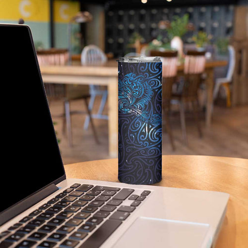 New Zealand New Year-Matariki Skinny Tumbler Aotearoa Maori Tattoo Galaxy Sky