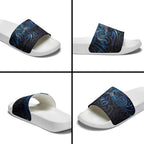 New Zealand New Year-Matariki Slide Sandals Aotearoa Maori Tattoo Galaxy Sky