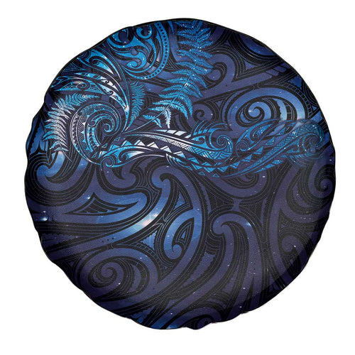 New Zealand New Year-Matariki Spare Tire Cover Aotearoa Maori Tattoo Galaxy Sky