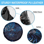 New Zealand New Year-Matariki Spare Tire Cover Aotearoa Maori Tattoo Galaxy Sky