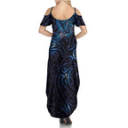 New Zealand New Year-Matariki Summer Maxi Dress Aotearoa Maori Tattoo Galaxy Sky