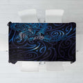 New Zealand New Year-Matariki Tablecloth Aotearoa Maori Tattoo Galaxy Sky