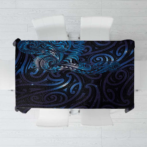 New Zealand New Year-Matariki Tablecloth Aotearoa Maori Tattoo Galaxy Sky