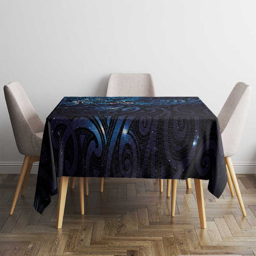 New Zealand New Year-Matariki Tablecloth Aotearoa Maori Tattoo Galaxy Sky