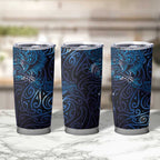New Zealand New Year-Matariki Tumbler Cup Aotearoa Maori Tattoo Galaxy Sky