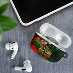 Aotearoa One Love AirPods Case Reggae Lion with Kakahu Huruhuru