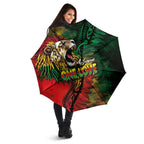 Aotearoa One Love Umbrella Reggae Lion with Kakahu Huruhuru