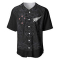 Custom Aotearoa Rugby Baseball Jersey Fern Blacks-Traditional Maori Motifs Design