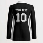 Custom Aotearoa Rugby Blazer Fern Blacks-Traditional Maori Motifs Design