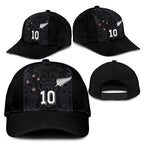 Custom Aotearoa Rugby Classic Cap Fern Blacks-Traditional Maori Motifs Design