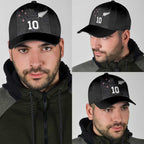 Custom Aotearoa Rugby Classic Cap Fern Blacks-Traditional Maori Motifs Design