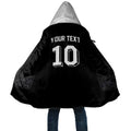 Custom Aotearoa Rugby Cloak Fern Blacks-Traditional Maori Motifs Design