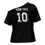 Custom Aotearoa Rugby Cross Shoulder Shirt Fern Blacks-Traditional Maori Motifs Design