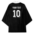 Custom Aotearoa Rugby Kimono Fern Blacks-Traditional Maori Motifs Design