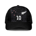 Custom Aotearoa Rugby Mesh Trucker Cap Fern Blacks-Traditional Maori Motifs Design
