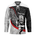 Personalised Aotearoa Lawn Bowls Hockey Jersey Maori Warrior and Silver Fern Sporty Style