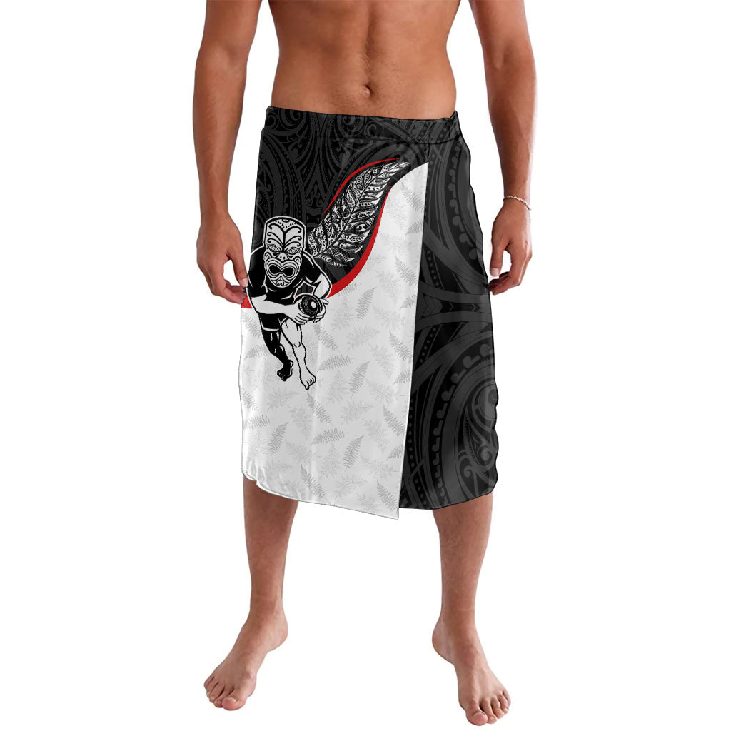 Aotearoa Lawn Bowls Lavalava Maori Warrior and Silver Fern Sporty Style