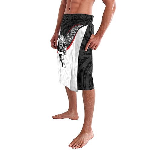 Aotearoa Lawn Bowls Lavalava Maori Warrior and Silver Fern Sporty Style