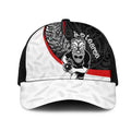 Aotearoa Lawn Bowls Mesh Trucker Cap Maori Warrior and Silver Fern Sporty Style