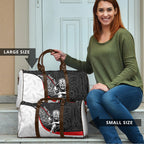Personalised Aotearoa Lawn Bowls Travel Bag Maori Warrior and Silver Fern Sporty Style