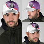 Aotearoa Lawn Bowls Classic Cap Maori Warrior and Silver Fern Sporty Style Purple