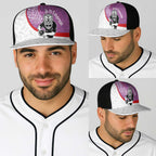 Aotearoa Lawn Bowls Baseball Net Cap Maori Warrior and Silver Fern Sporty Style Pink