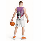 Personalised Aotearoa Lawn Bowls Basketball Jersey Maori Warrior and Silver Fern Sporty Style Pink