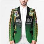 Custom Cook Islands Rugby League Blazer Avaiki Tatau Tribal Motifs Black Color - Aussie Hoodie