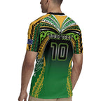 Custom Cook Islands Rugby League Rugby Jersey Avaiki Tatau Tribal Motifs Black Color - Aussie Hoodie