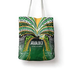 Cook Islands Rugby League Tote Bag Avaiki Tatau Tribal Motifs Black Color - Aussie Hoodie