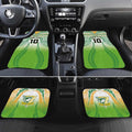Custom Cook Islands Rugby League Car Mats Avaiki Tatau Tribal Motifs White Color - Aussie Hoodie