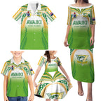 Custom Cook Islands Rugby League Family Matching Puletasi and Hawaiian Shirt Avaiki Tatau Tribal Motifs White Color - Aussie Hoodie