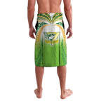 Custom Cook Islands Rugby League Lavalava Avaiki Tatau Tribal Motifs White Color - Aussie Hoodie