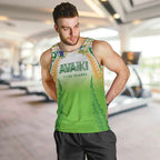 Custom Cook Islands Rugby League Men Tank Top Avaiki Tatau Tribal Motifs White Color - Aussie Hoodie