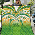 Cook Islands Rugby League Quilt Avaiki Tatau Tribal Motifs White Color - Aussie Hoodie