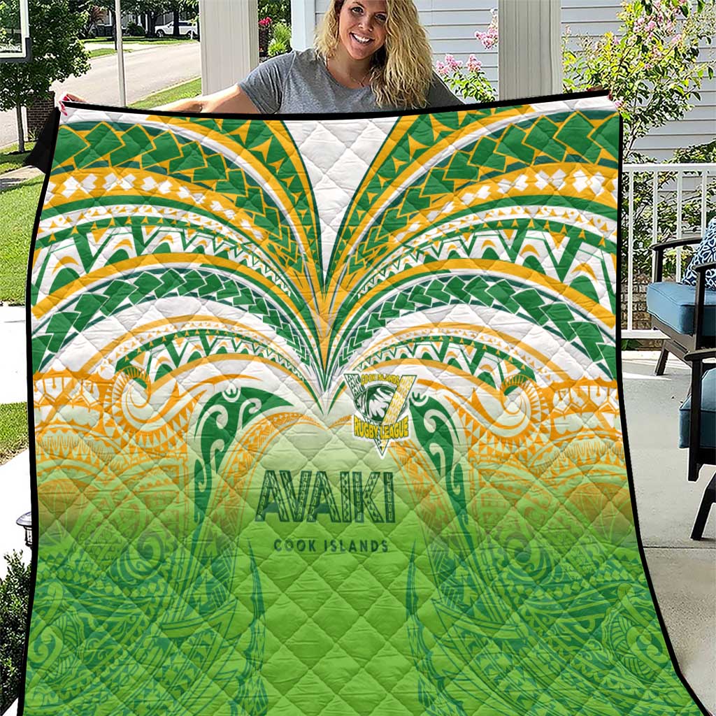 Cook Islands Rugby League Quilt Avaiki Tatau Tribal Motifs White Color - Aussie Hoodie