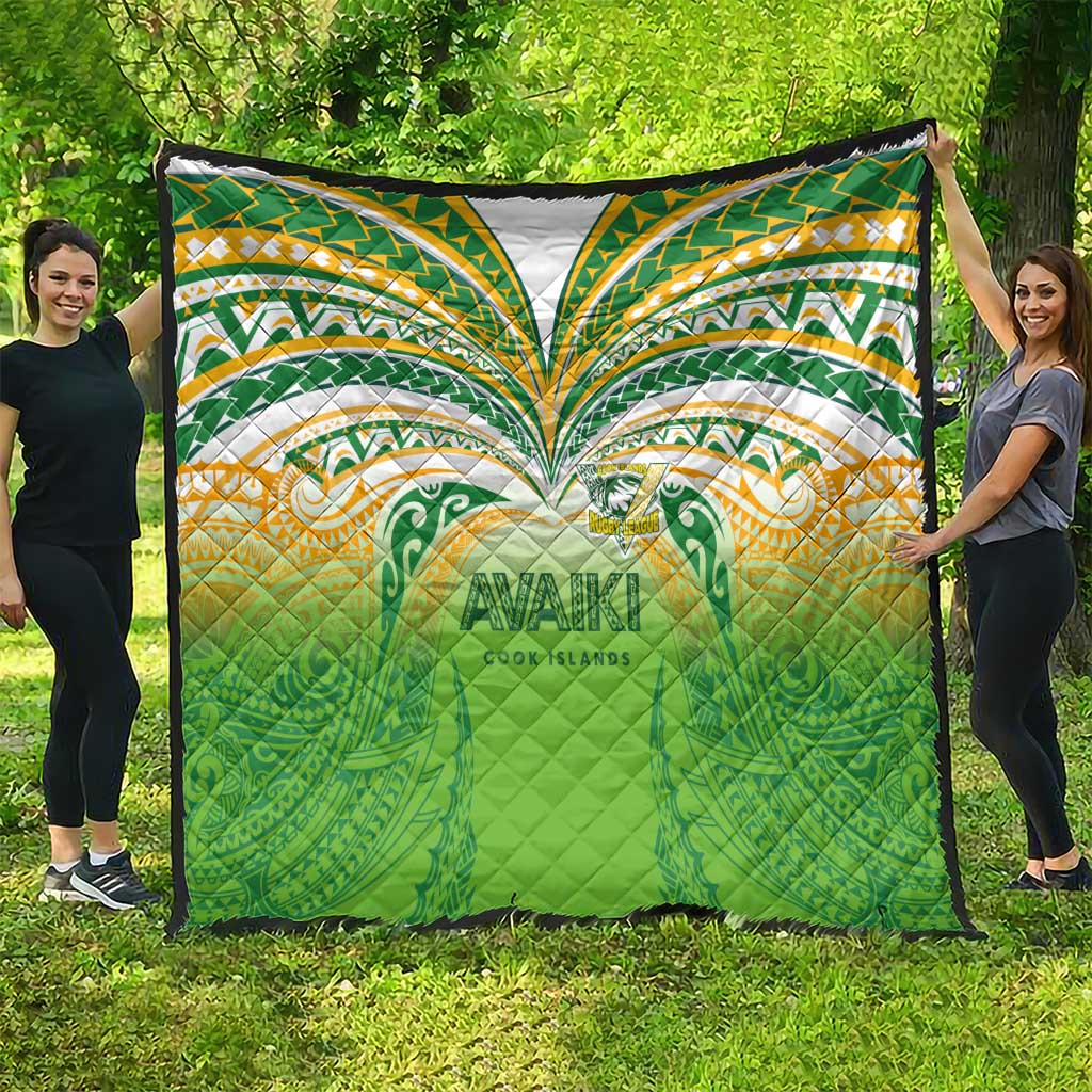 Cook Islands Rugby League Quilt Avaiki Tatau Tribal Motifs White Color - Aussie Hoodie