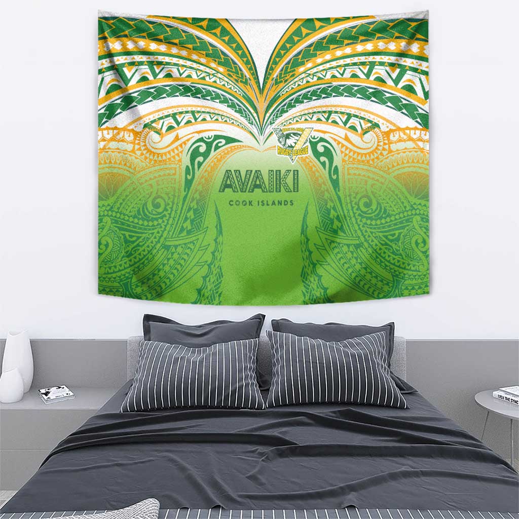 Cook Islands Rugby League Tapestry Avaiki Tatau Tribal Motifs White Color - Aussie Hoodie