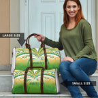 Cook Islands Rugby League Travel Bag Avaiki Tatau Tribal Motifs White Color - Aussie Hoodie