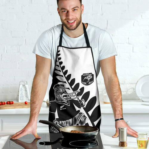 Aotearoa Rugby League Apron Kiwi Haka and Fern - Sporty Style