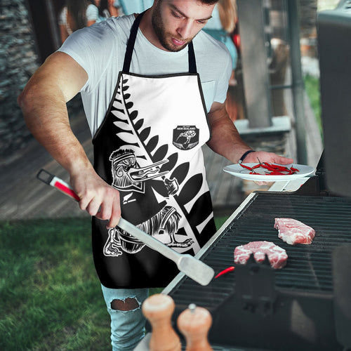 Aotearoa Rugby League Apron Kiwi Haka and Fern - Sporty Style